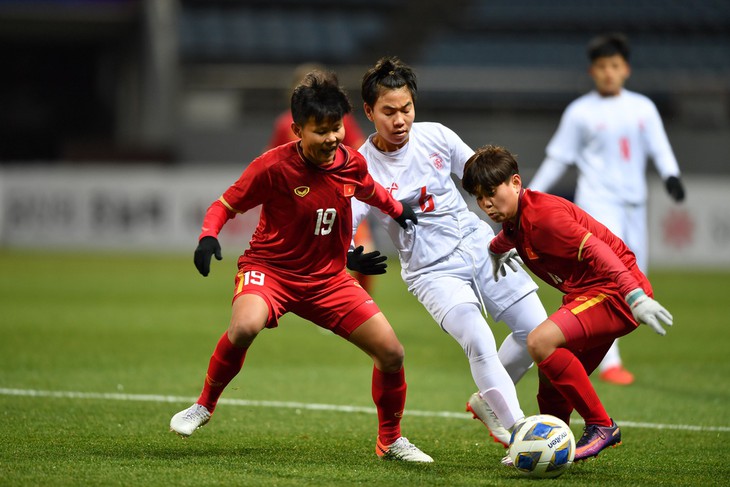 Đội tuyển bóng đá nữ Việt Nam vào vòng play-off Olympic Tokyo 2020